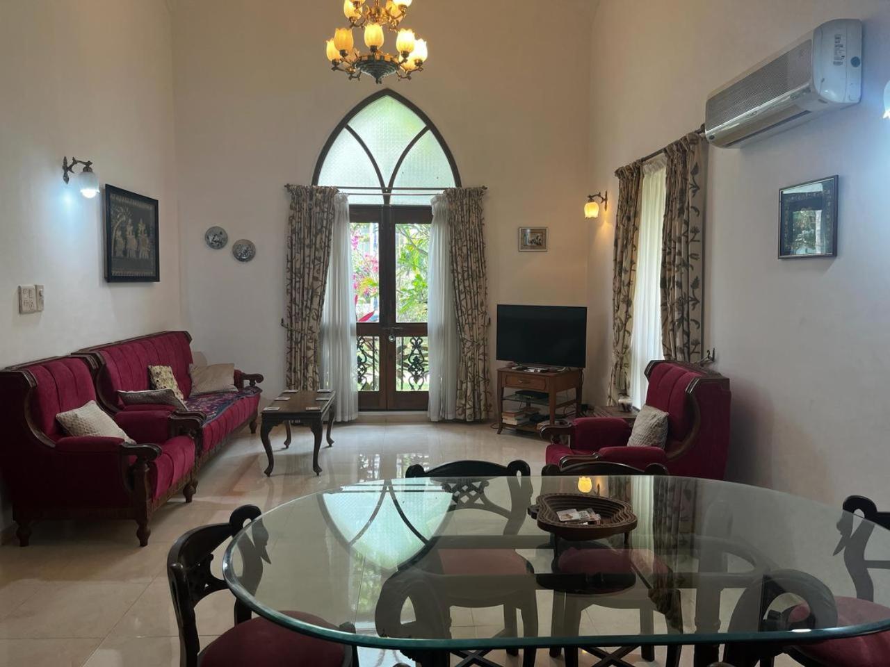 Serene Villa In North Goa 卡兰古特 外观 照片